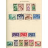 BRITISH COMMONWEALTH KGVI mint collection of 2536 stamps within the Crown printed album, ranges of