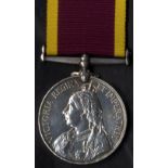 China War Medal, 1900 to E.Bullbrook A.B. H.M.S. ISIS, sold with a photocopy service record sheet