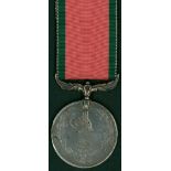 Turkish Crimea Medal, 1855, Sardinia issue, privately impressed naming to Wm.Flanagan R.A. VF.
