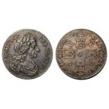1677 sixpence, EF with a pleasing tone. S3382.