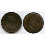 Ireland - 1806 farthing, AEF, dark.