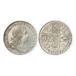 1723 SSC shilling, first bust, choice UNC and completely free of the usual detractions common to the