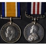 Pair - Military Medal to 200554 Pte. T.Boal 5/Durh L.I-T.F and BWM to 4089 Pte. T.Boal Durh. L.I.