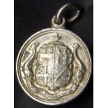 Boer War Tribute Medal, Ilfracombe Peace Celebration, June 2nd 1902, obv. Arms of Ilfracombe,