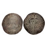 Shilling, fine silver issue, facing portrait mm Y (1551), local weakness in places but overall a