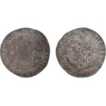 1660-62 halfcrown, third hammered issue mm crown, VF/GVF for issue. Fully round and even, usual
