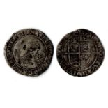 1580 sixpence, mm Latin cross, a decent fine. S2572.