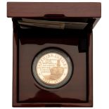 2017 Royal Mint £5 Sapphire Jubilee gold proof (SL51), cased/cert.