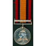 Queen's South Africa Medal, clasp Relief of Ladysmith to 3048 Pte. J.Sigley, Lanc Fus. EF.