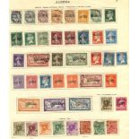 IDEAL ALBUM VOL II FOREIGN COUNTRIES Abyssinia to Yugoslavia ranges of M & U stamps (1000's),
