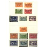 1919-92 M & U collection of 1070 stamps housed in a black spring back album, numerous sets incl. odd