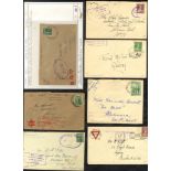 1940's WWII mail to various Australian destinations mainly with 4d Koala frankings and bearing