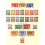 BRITISH COMMONWEALTH KGVI M & U collection housed within the Crown printed album, mostly odds or