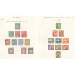 1863-1958 good to FU collection on leaves from 1863 1d fine 'A02', 1876 6d wmk reversed, 1882-87