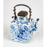 Chinese Blue & White Teapot