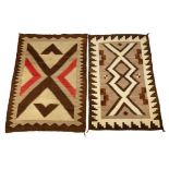 (2) Navajo Weavings