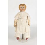 Columbian Oil Cloth Doll