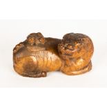 Chinese Soapstone Foo Lion