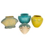 (4) Roseville Art Pottery