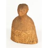 Mid-Century Terracotta Sculpture of a Woman