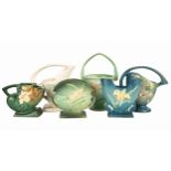 (6) Roseville Art Pottery