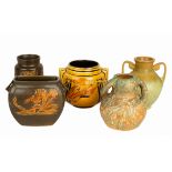 (5) Roseville Art Pottery