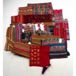 Group of Guatemalan and Peruvian Textiles