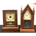 Welch Steeple & Seth Thomas Cottage Shelf Clock