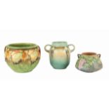 (3) Roseville Art Pottery