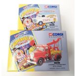 2 Corgi Classics Chipperfield Circus vehicles - 96905 Advance Booking Vehicle and 97886 Scammell