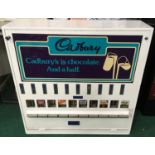 Large Cadbury Chocolate Vending Machine with key.