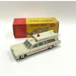 Dinky 263 Superior Criterion "Ambulance" - off white (very pale cream), red flashes and roof
