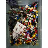 Large tub of Lego.