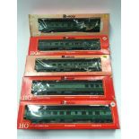 5 x Rivarossi Southern Crescent Coaches. All generally appear Good in Fair Plus boxes.