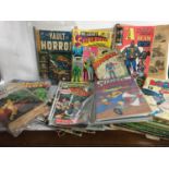 Collection of comics to include Marvel Howard the Duck, ACG Unknown World, Simpson?s Comics and