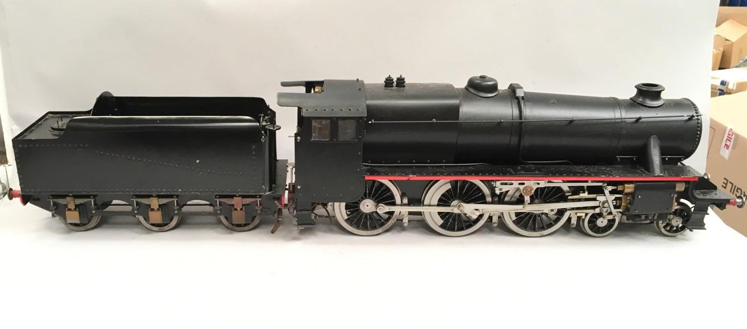 3 1/2 gauge live steam 'Black Five' Locomotive built from scratch. Has been certified. Certificate