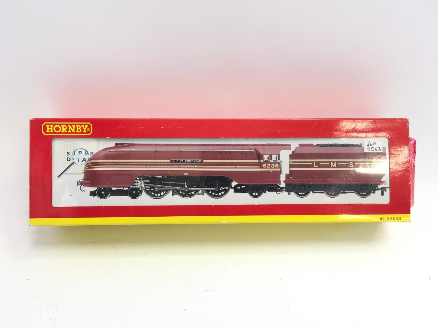 Hornby R2205 LMS 4-6-2 Coronation Class 6235 ?City of Birmingham?. Appears Excellent in Good box.