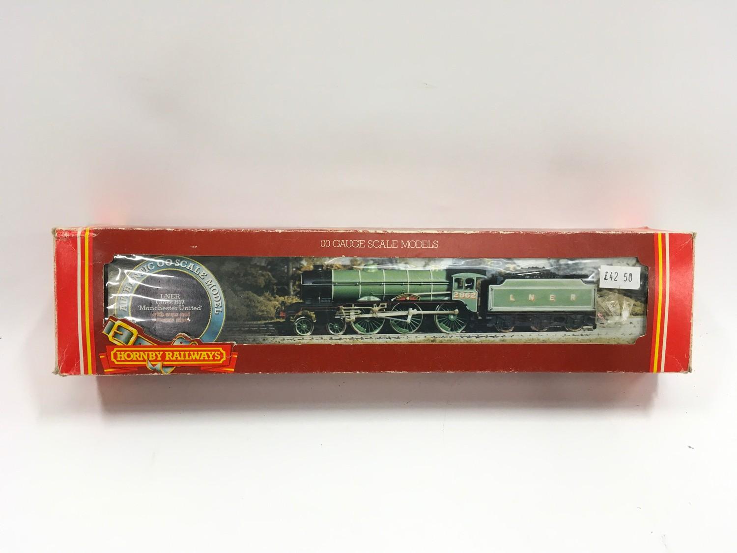 Hornby R053 LNER Class B17 locomotive ?Manchester United? - boxed.