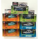 Corgi classics TV and film related models - 2 x 96757 Lovejoy Morris Minor, 2 x 96012 Spender Ford