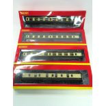 Hornby 3 x R4644 and 1 x R4642 - BR Mk1 Tourist Second Open Coach W 3879 and BR Mk1 Parcels Coach