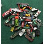 Collection of mixed play worn diecast to include Dinky, Matchbox and other models.