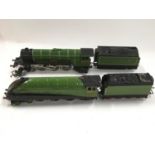 2 Hornby Dublo/Hornby locomotives- 20741 #44 82 Golden Eagle 4-6-2 repaint and R850 #4472 Flying