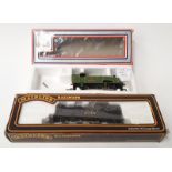 2 OO Gauge steam locomotives - Mainline 0-6-2 N" Class LNER black and 0-6-0 LNER Green tank 8920.