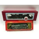 Triang/Hornby R59 steam locomotive 2-6-2 82004 - very dusty in Fair box together with Dapol DI6 4-