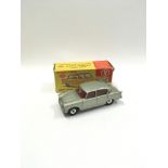 Dinky 145 Singer Vogue - metallic pale green, red interior, silver trim, chrome spun hubs with black