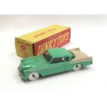 Dinky 169 Studebaker Golden Hawk - light green, beige including side flashes, silver trim, chrome