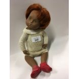 Sasha baby doll with red hair. Excellent condition.