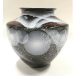 Alan Clarke Studio vase - Season Winter No.2 of a Limited Edition of 6. Size 11".