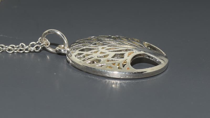 A Tree of Life 925 silver pendant. - Image 2 of 3