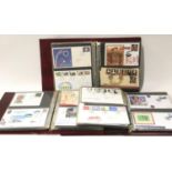 Three albums first day covers 1995 to 1999, 1999 to 2003, 2003 to 2008